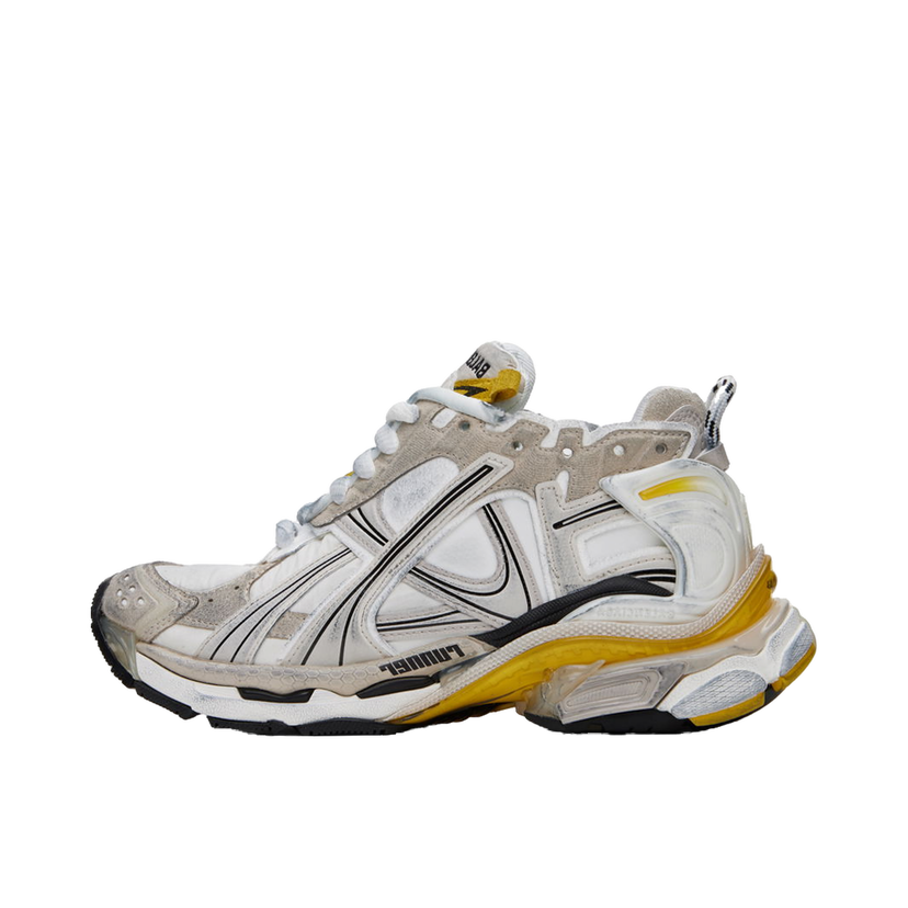 Sneakers och skor Balenciaga Runner "White Yellow" Gul | 772767 W3RNY
