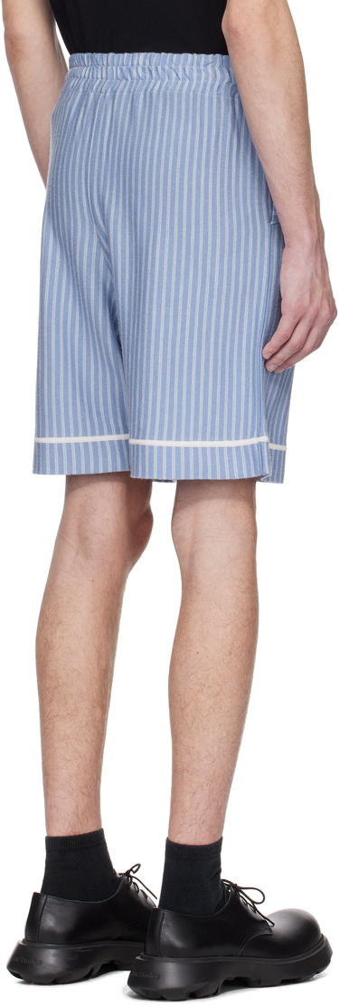 Shorts Charles Jeffrey Loverboy Charles Jeffrey LOVERBOY Knitted Pajama Shorts Blå | 54040201, 2