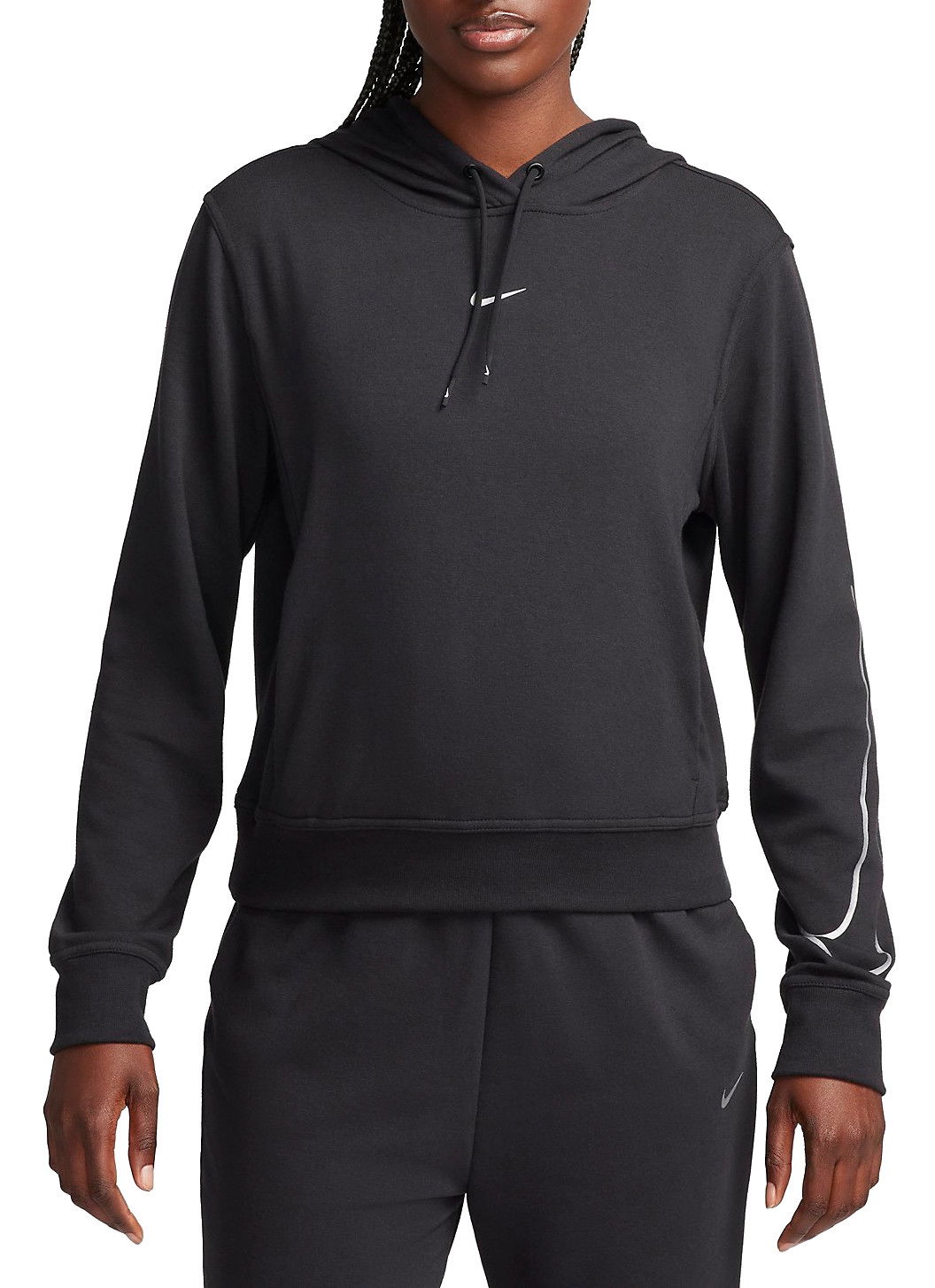 Sweatshirt Nike Dri-FIT One Svart | fb5693-010, 0