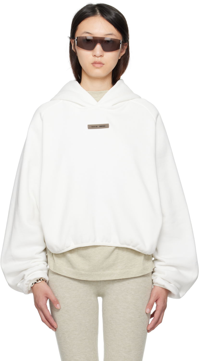 Sweatshirt Fear of God ESSENTIALS Modern Fit Hoodie Vit | 192SP257754FW