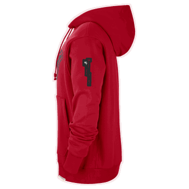 Sweatshirt Nike NBA Courtside Miami Heat Standard Issue 2023/24 Röd | FB4448-657, 1