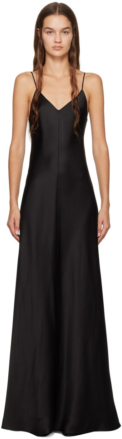 Klä The Row Guinevere Maxi Dress Svart | 1267-W441