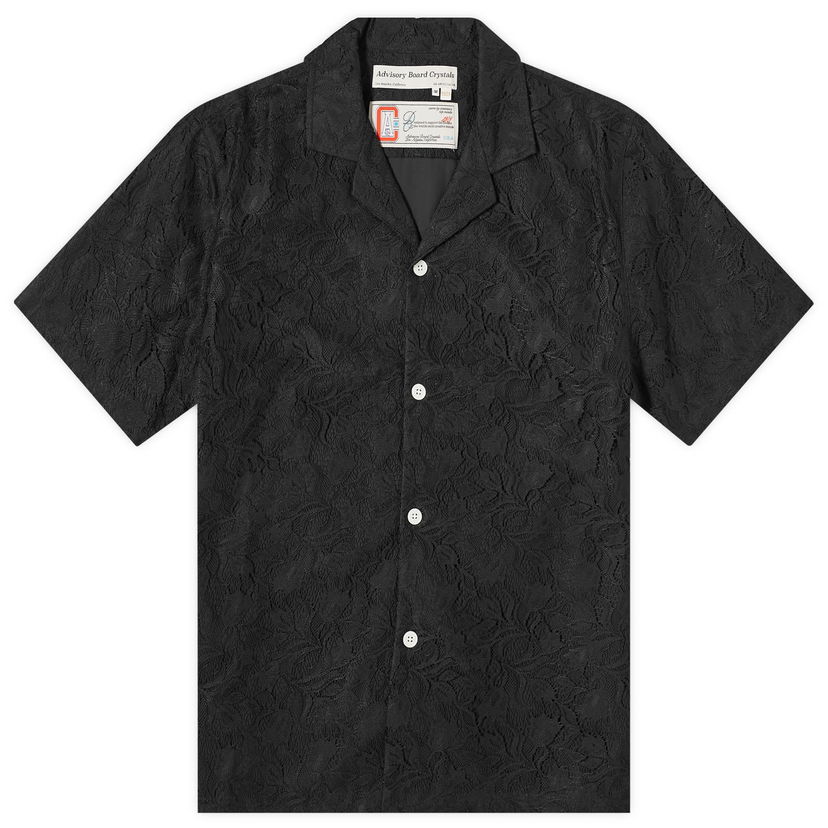 Skjorta Advisory Board Crystals Pacifist Vacation Svart | ABC-SS24-T015R-BLK