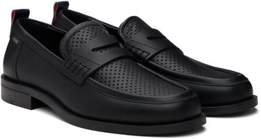 Sneakers och skor BOSS Hugo Perforated Loafers Svart | 50548646, 3