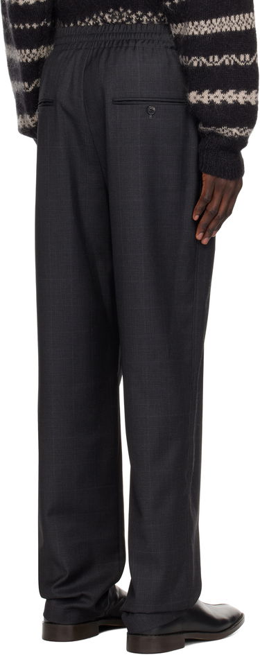 Byxor ISABEL MARANT Isabel Marant Nahili Checked Trousers Svart | 23APA0074HA-A3F61H, 2
