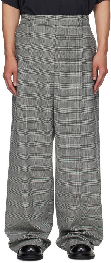 Byxor VETEMENTS VETEMENTS Cut Baggy Tailored Trousers Grå | UH76TP350GC, 0