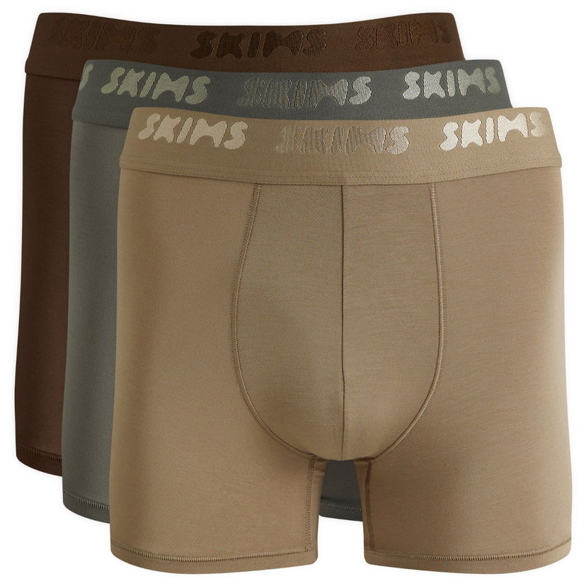 Boxare SKIMS Stretch Boxer Briefs 3-Pack Flerfärgad | BO-BBR-5628M-DS