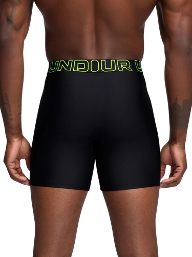 Boxare Under Armour Performance Tech Mesh 6-Inch 3-Pack Boxer Briefs Svart | 1383884-005, 4