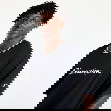 T-shirt Champion SS Tee Black Svart | 220256 CHA KK001, 4