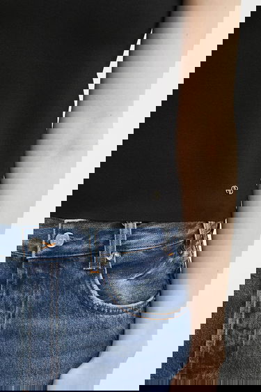 Linne Anine Bing Anine Bing Francis Off-The-Shoulder Knit Top Svart | A.09.11203, 3