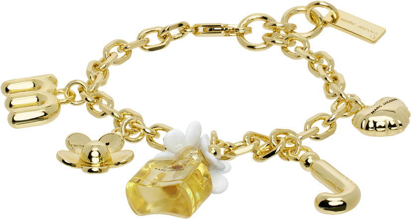 Armband Marc Jacobs Marc Jacobs Daisy Gold Charm Bracelet Gul | 2P4JBR001J36