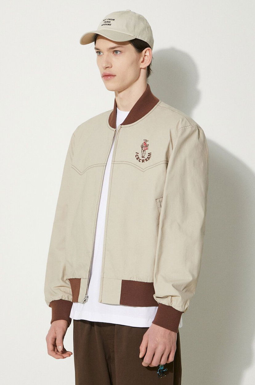 Bomberjacka BBC IceCream ICECREAM Western Bomber Jacket Beige | IC24202