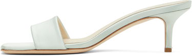Tillbehör Aeyde Aeyde Ilvy Satin Mules Grön | A11-HS-GAIS55TB155-SS25-1017-013, 2