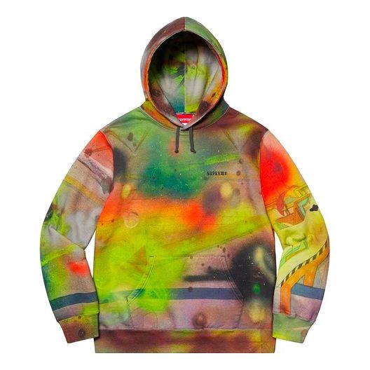 Sweatshirt Supreme Rammellzee Hooded Sweatshirt Flerfärgad | SUP-SS20-488