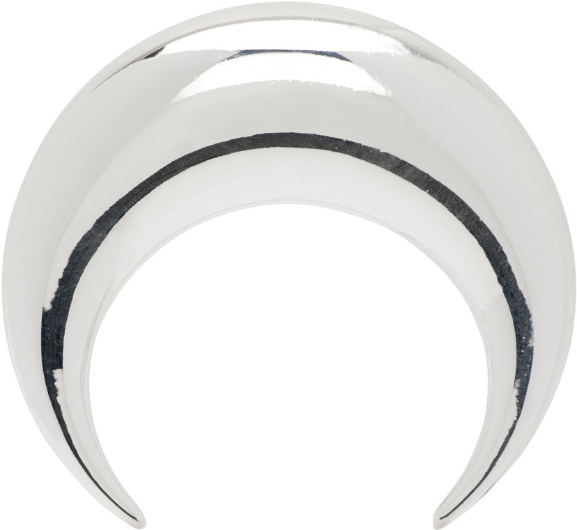 Örhängen Marine Serre Regenerated Tin Moon Stud Earring Metallisk | UJW013ARMET0001