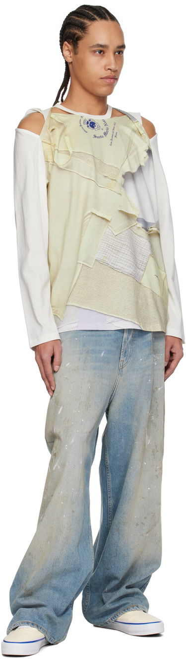 T-shirt Perks And Mini Perks and Mini Martine Syms Edition Slash Long Sleeve T-Shirt Vit | 4582, 3