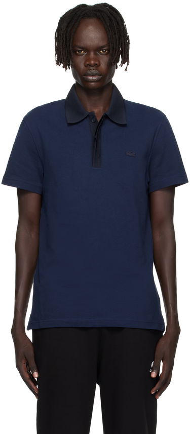 Polotröja Lacoste Lacoste Regular Fit Piqué Polo Mörkblå | PH5456_BE4, 0
