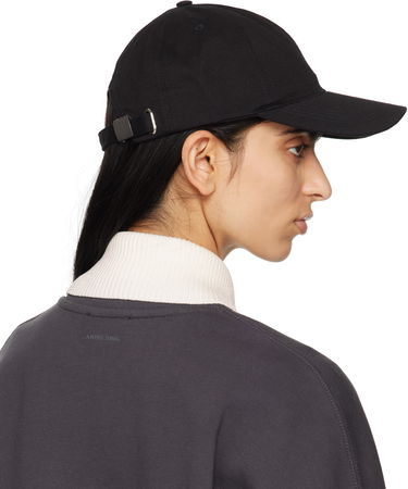 Keps Anine Bing Anine Bing Jeremy Framed Monogram Baseball Cap Svart | A-12-10926-BLK26, 2