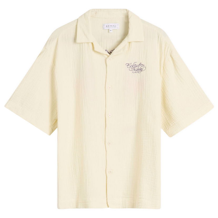 Skjorta EDWIN Edwin Melt The Chaos Shirt Gul | I035022-3P67