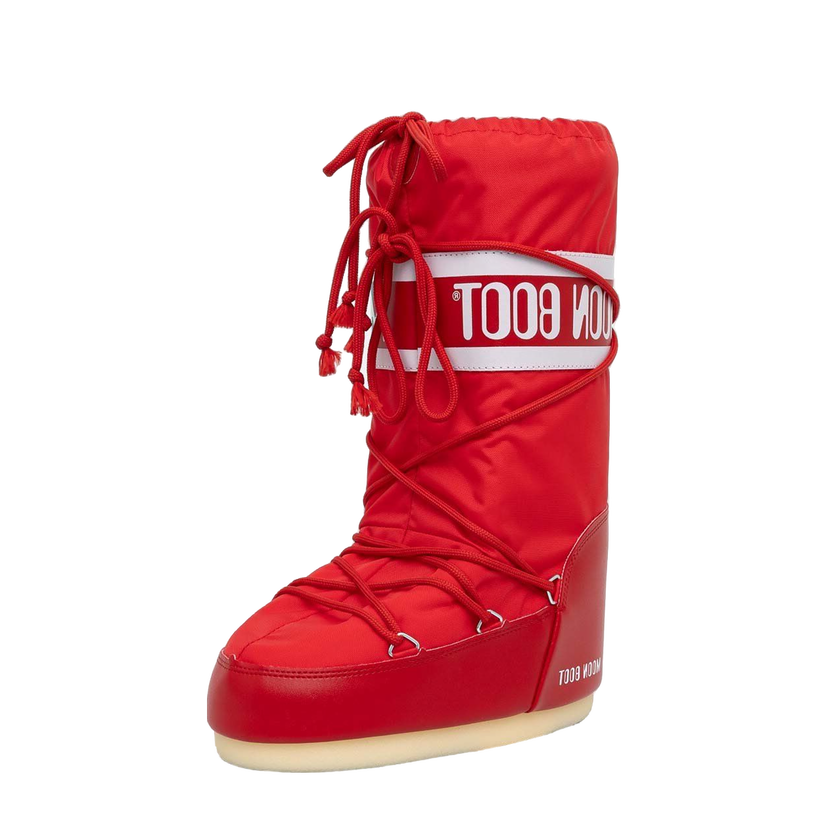 Sneakers och skor Moon Boot MB ICON NYLON Boots Röd | 80D1400440.D001
