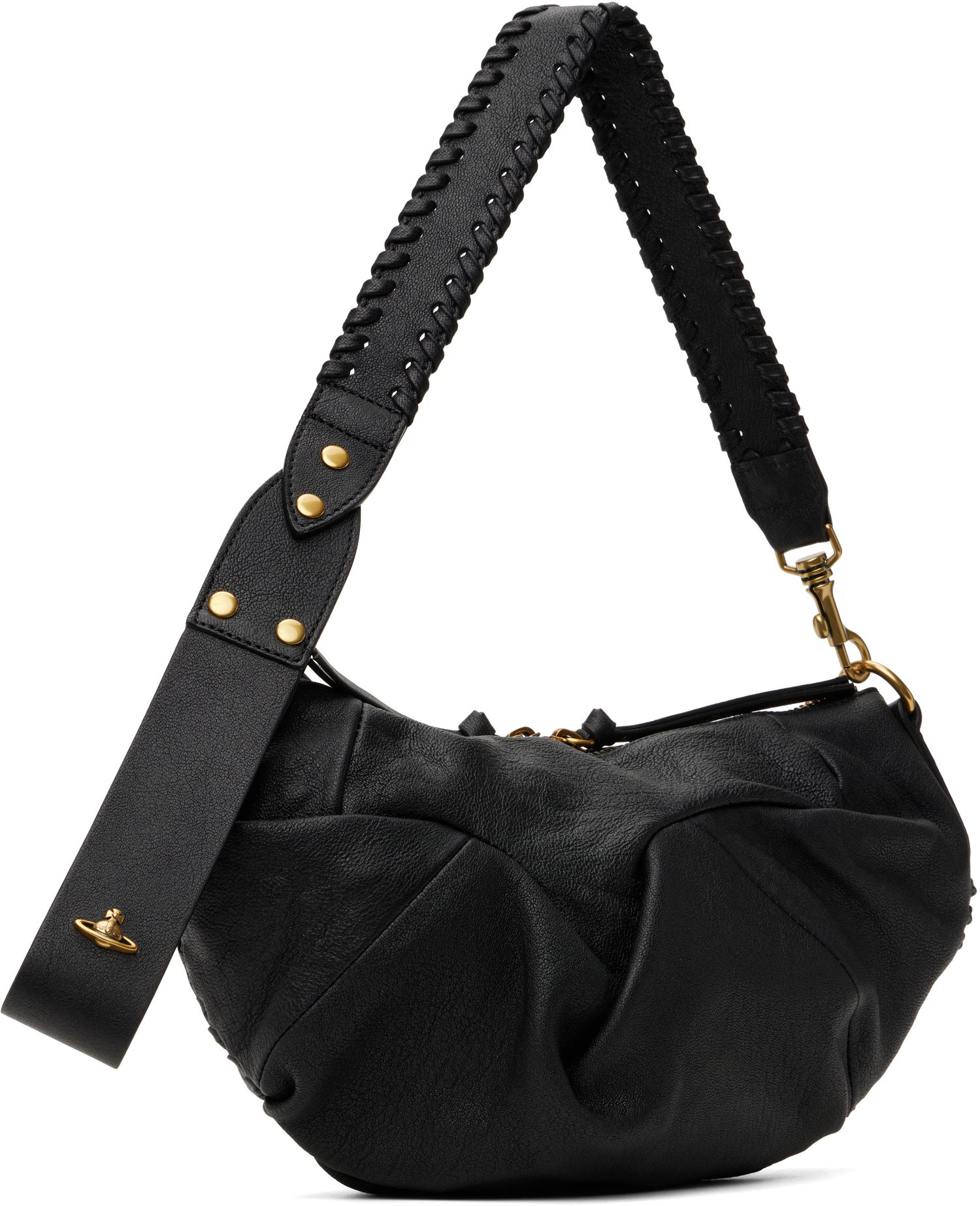 Axelväska Vivienne Westwood Vivienne Westwood Small Agnes Shoulder Bag Svart | 46030009W-L0082-, 1