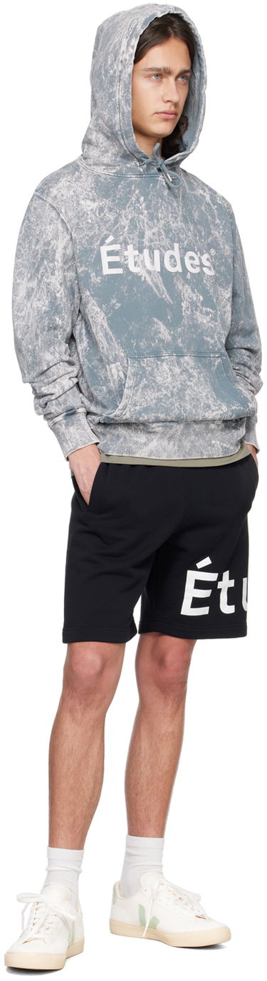 Sweatshirt Études Klein Acid Wash Hoodie Blå | E24MM254A01483, 3