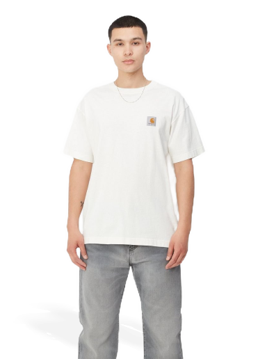 T-shirt Carhartt WIP Nelson T-Shirt Vit | I029949_D6_GD