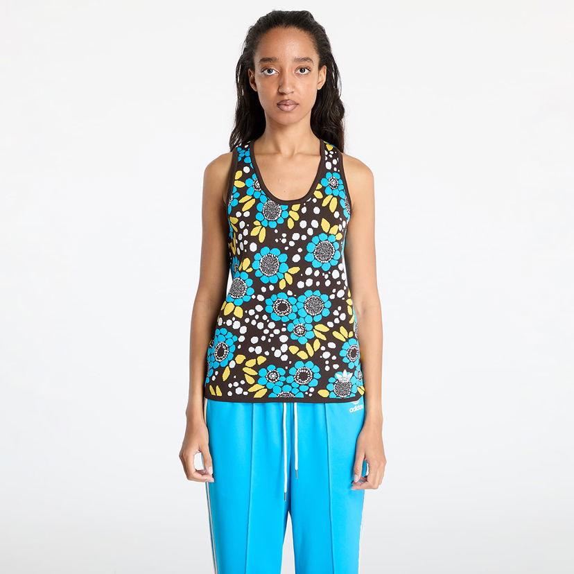 Linne adidas Originals Wales Bonner x Knit Vest Brun | JJ2936
