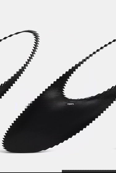 Handväska Coperni Soft Swipe Crescent Bag Svart | COPBA108F6066, 0