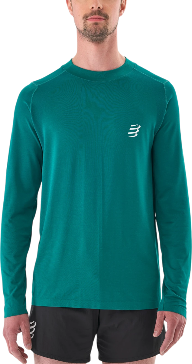 T-shirt Compressport Performance Long Sleeve T-shirt Grön | atsm4946028l