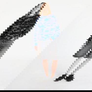 Sweater Dime DIME Camo Chenille Knit Sweater Blå | DIME2SP254MAR, 5