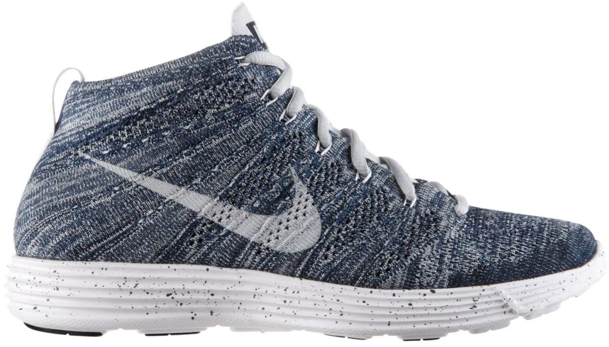Sneakers och skor Nike Lunar Flyknit Chukka Squadron Blue Pure Platinum Grå | 554969-400, 0
