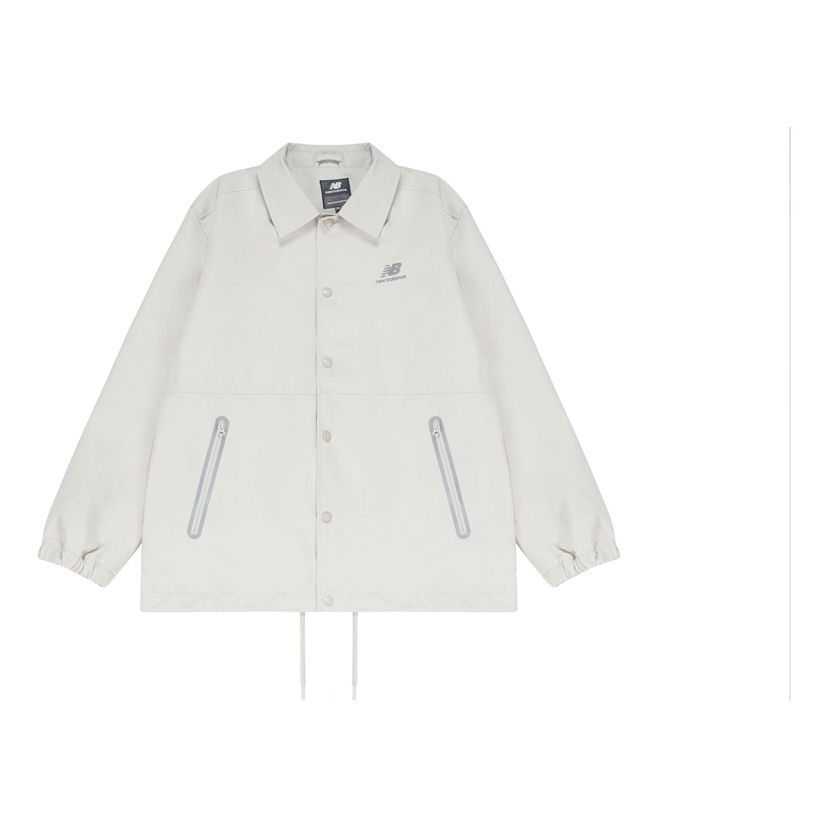 Vindjacka New Balance Sport Coach Jacket Beige | 5AC39503-LBE