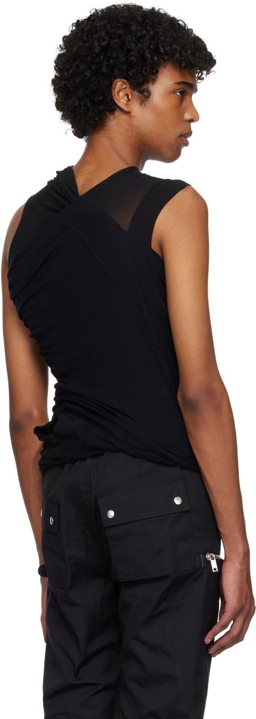 Linne Rick Owens Rick Owens Hollywood Banana Sleeveless Top Svart | RU01E5100 UC, 2