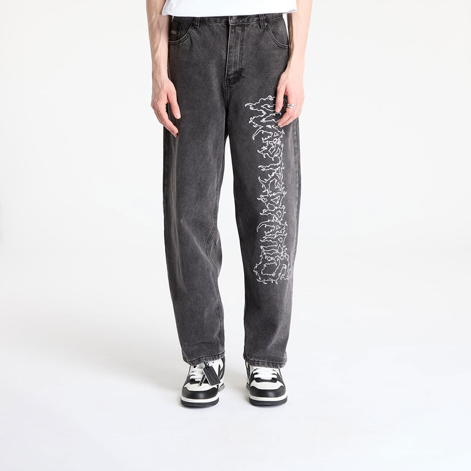 Jeans Wasted Paris Wasted Paris Varg Casper Jeans Svart | WP_000281, 0