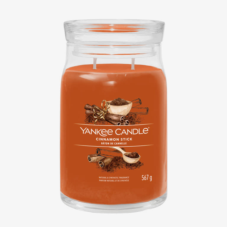 Ljus Yankee Candle Large Jar Candle Cinnamon Stick 2 Wicks Orange | 40375