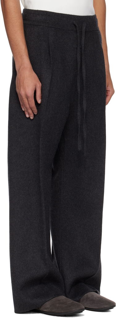 Träningsbyxor Fear of God Fear of God Drawstring Wide Leg Trousers Grå | FGE240-4071DWC, 1