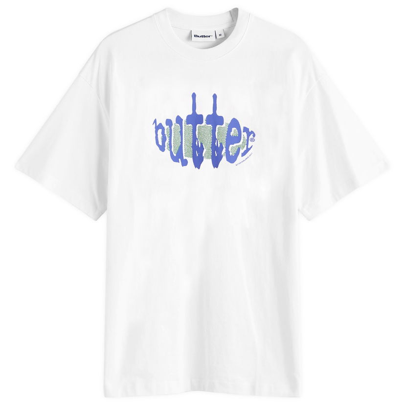 T-shirt Butter Goods Frenzy Graphic T-Shirt Vit | BGQ4240008-WHT
