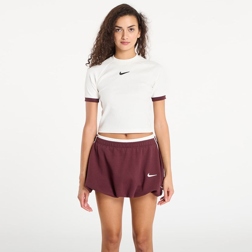 Crop top Nike Nike Fitted Crop Top Vit | IO8894-133