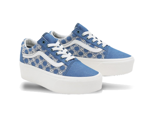 Sneakers och skor Vans Chaussures Denim Mix Old skool Mörkblå | VN0A7Q5MBLU