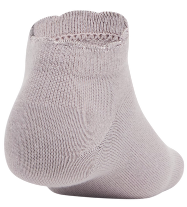 Strumpor Under Armour Under Armour UA Essential Low Cut Socks 3-Pack Beige | 1382958-009, 2