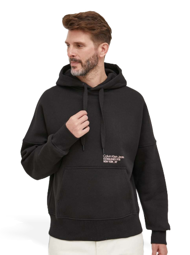 Sweatshirt CALVIN KLEIN Hoodie Svart | J30J323812