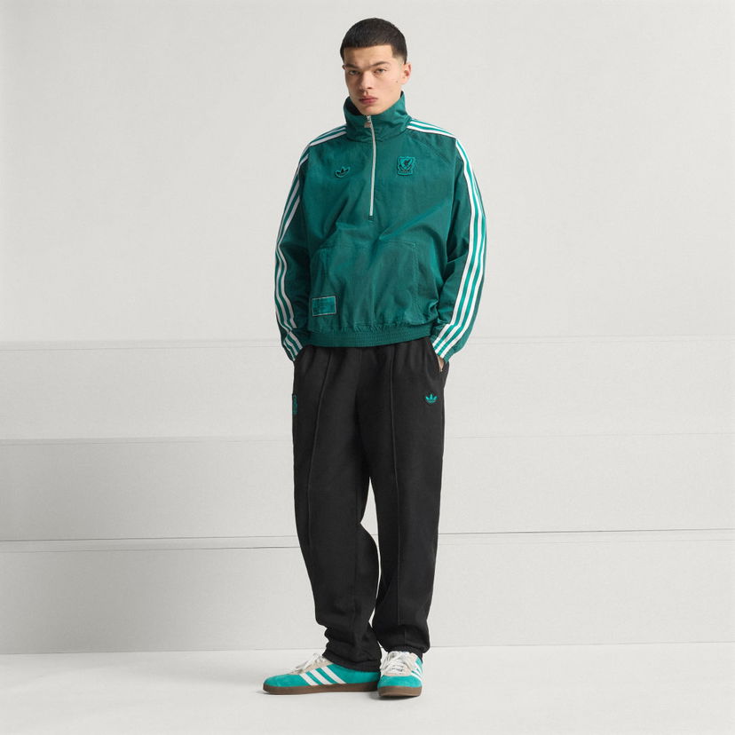 Jacka adidas Performance Liverpool FC Terrace Icons Turkos | JW5474
