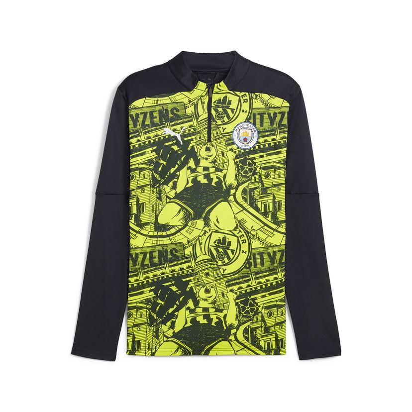 Sweatshirt Puma Manchester City Pre-Match Quarter-Zip Top Flerfärgad | 777579_14