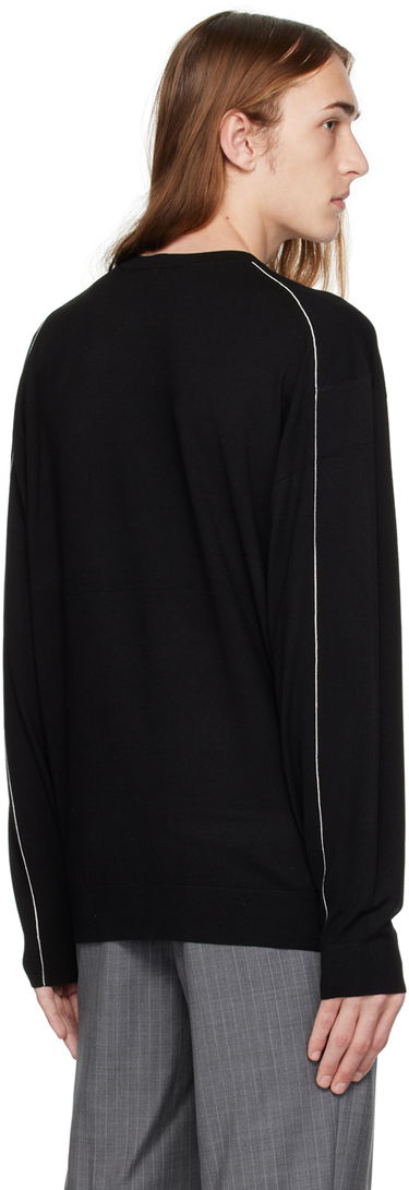 Sweater Helmut Lang Helmut Lang Seamed Sweater Svart | N09HM705, 2