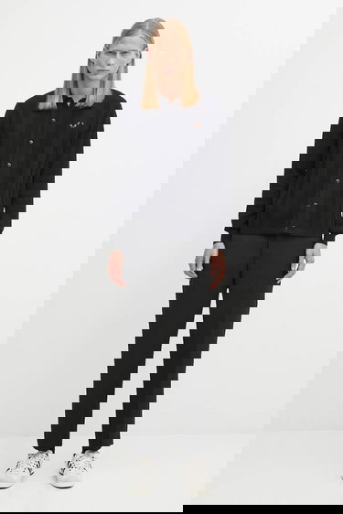 Sweater Fred Perry Fred Perry Textured Cardigan Svart | K9726, 4