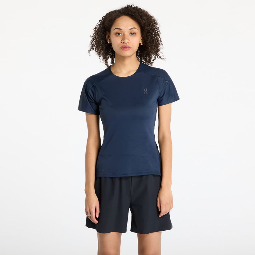 T-shirt On Running Performance Short Sleeve T-Shirt Mörkblå | 1WE10310516 W