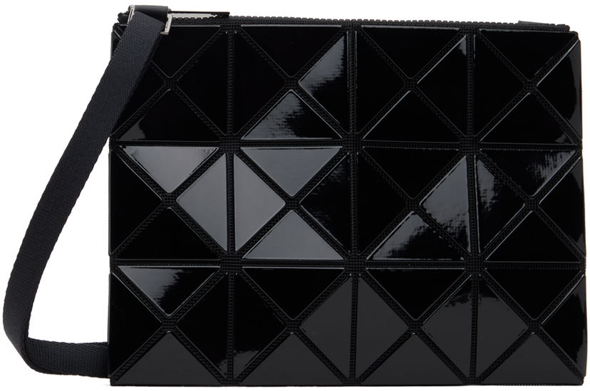 Axelväska BAO BAO ISSEY MIYAKE Geometric Pattern Crossbody Bag Svart | BB46AG056