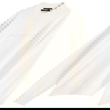 Sweater DSQUARED2 Dsquared2 Crewneck Pullover, Size Large Vit | S74HA1475-D13029-103, 1