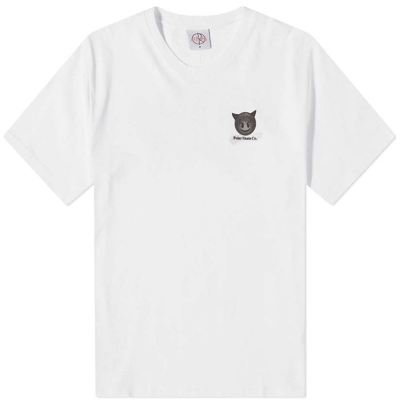 T-shirt Polar Skate Co. Welcome 2 The World T-Shirt Vit | PSC-SP24-36